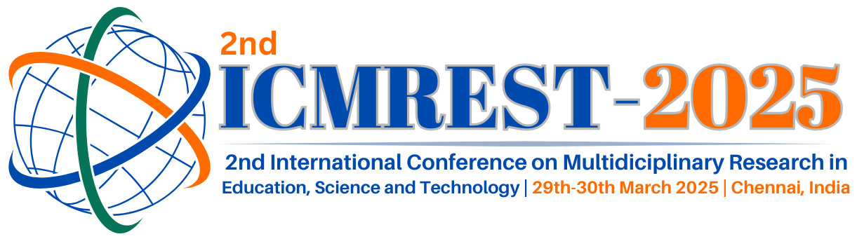 2nd International Conference on Multidisciplinary Research in Education, Science and Technology (ICMREST) Logo